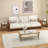 Allec Glass Top End Table Set