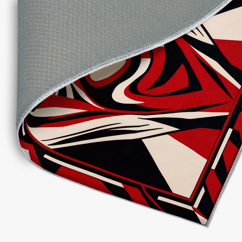 Tapis intérieur et extérieur Fractured Light, Rectangulaire 8 pi x 10 pi