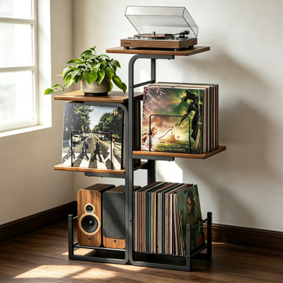 102 cm H Media Shelves