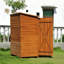 Haslet Solid Wood Garden Shed-1298903049