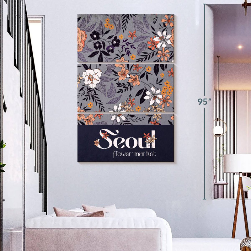 Affiche Harnek Séoul, H 74 po x l 48 po