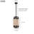 Chanan 4 - Light Matte Black Unique / Statement Pendant