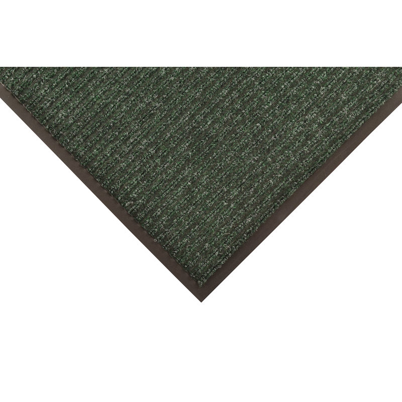 Yolande Indoor Doormat, Green, Rectangle 3' x 4'
