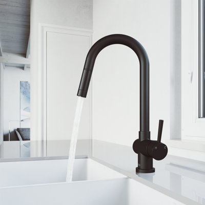 Gramercy 17" H 1-handle Pull-Down Kitchen Faucet