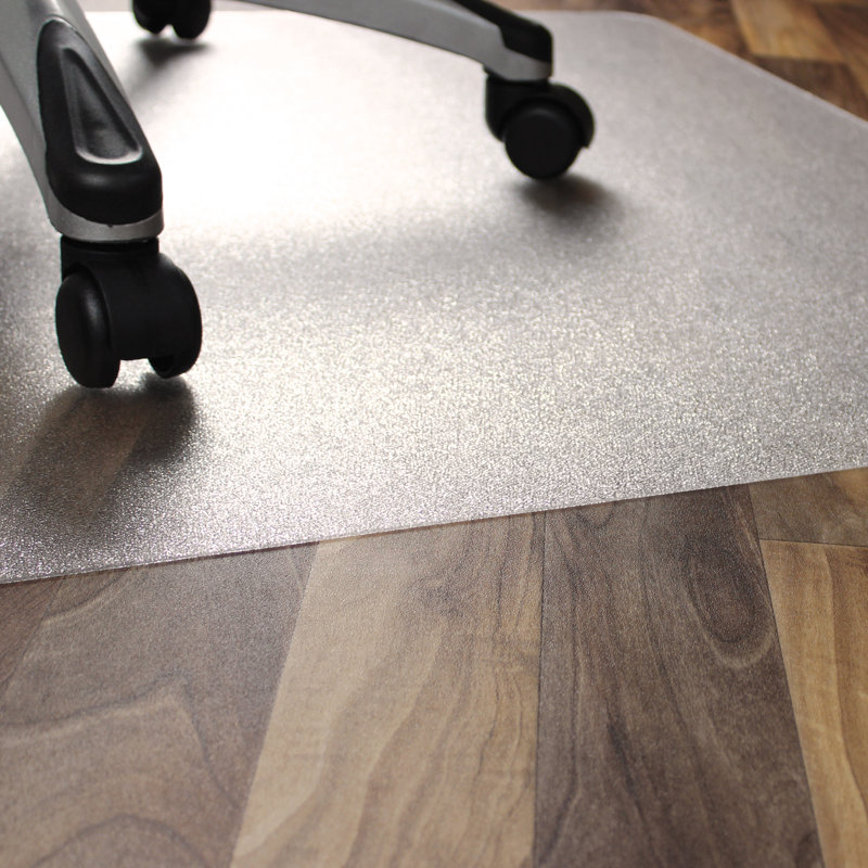 Hard Floor Straight Rectangular Chair Mat, 75cm W x 118.5cm D