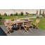 Woehler Foldable Outdoor Patio Dining Side Chair with Cushion