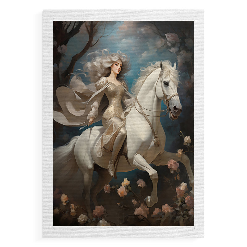 WOMEN Series CMLV - impression sur toile de qualité supérieure seulement - NON-CADRE - prête à être accrochée