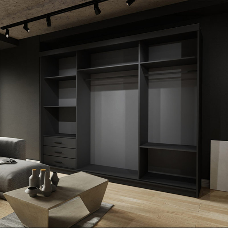 Albertus Manufactured Wood Wardrobe, 217 Cm x 250 Cm x 62 Cm