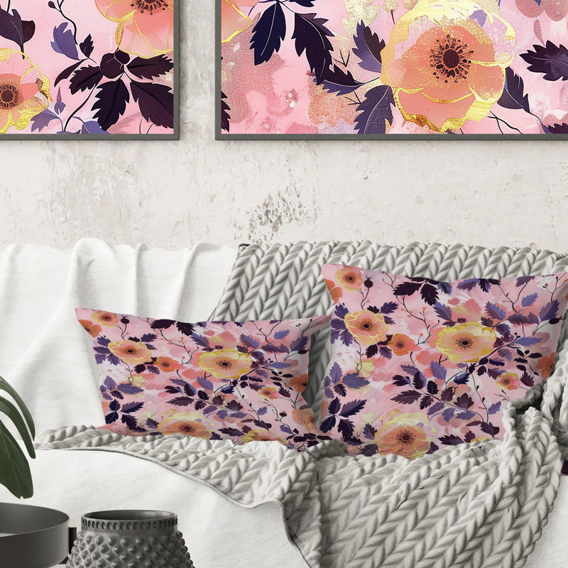 Coussin lombaire Floral Glam Serenity - Glam