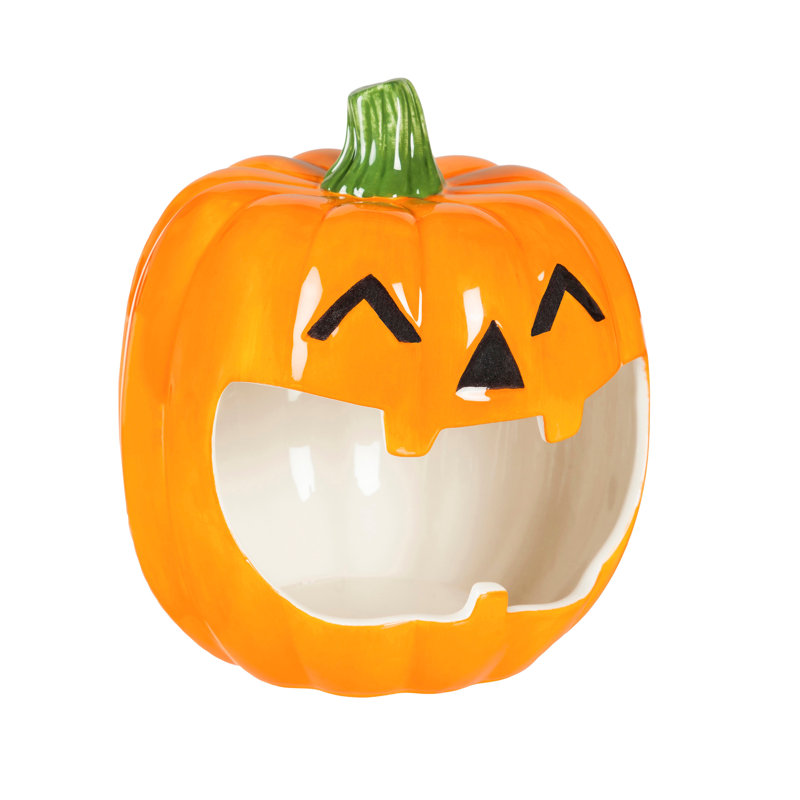 Plat à bonbons d'Halloween, citrouille