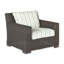 Méridienne rustique tissée - gris ardoise-62332847-62332850-63221115