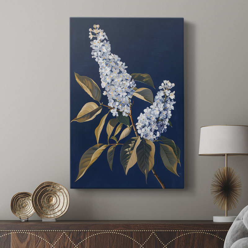 FLORAL Series CLXII -Custom Wrapped Gallery Cavas, 18" H x 12" W