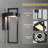 Iron Black Outdoor Wall Light Led Wall Sconce For Porch Patio Door with Remote-212700414-212700415