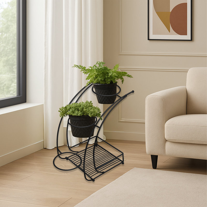 Support à plante décoratif 100% métal