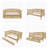 Handcrafted Rattan Daybed with Pull-Out Trundle for Twin/Full Size Bedding - Space-Saving Solution for Cozy Guest Rooms, No Box Spring Required-842330932