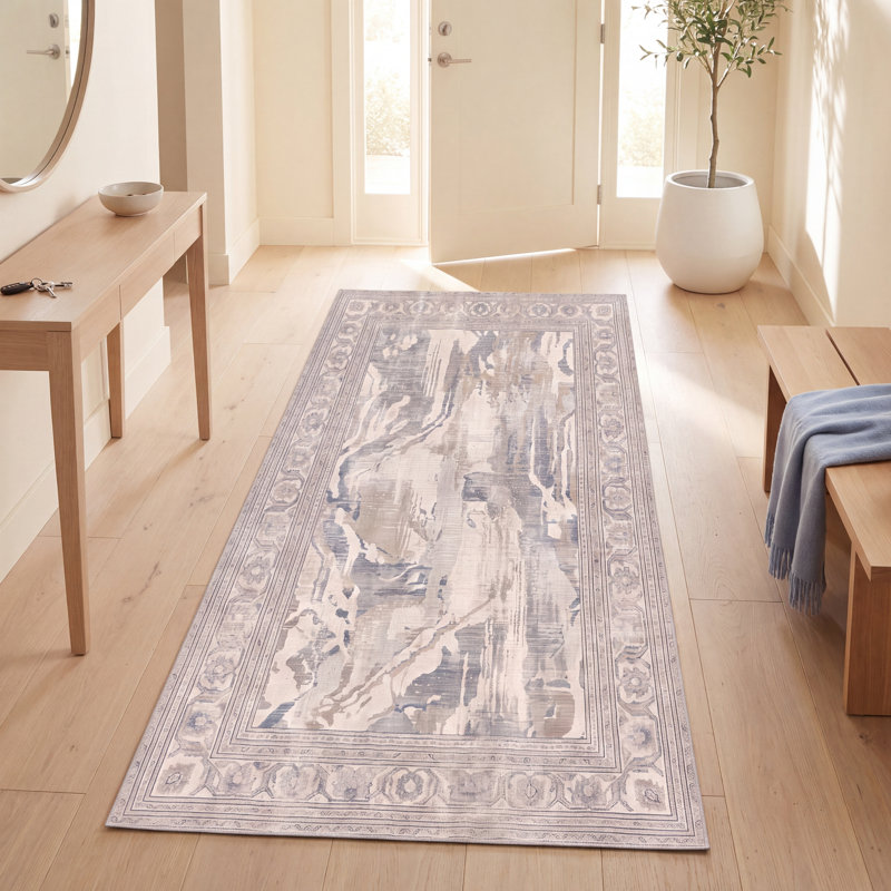 Tapis moderne en velours vieilli, uni, bleu, gris, beige, lavable à la machine, antidérapant, à poils courts, pour intérieur et extérieur, adapté aux animaux domestiques, idéal pour le salon, la chambre, la salle à manger, l'entrée, le corridor ou le bureau.