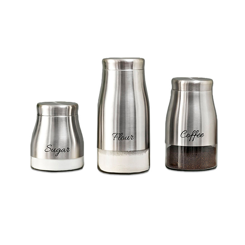 Metal Canister - Set of 3