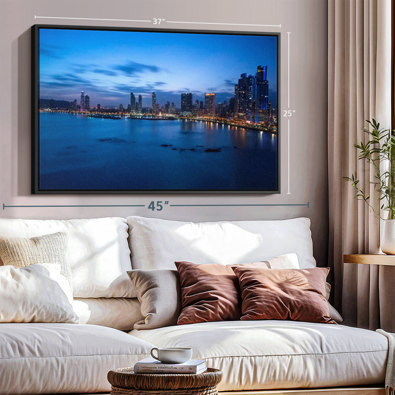 Impression sur toile Panama, H 25 po x l 37 po
