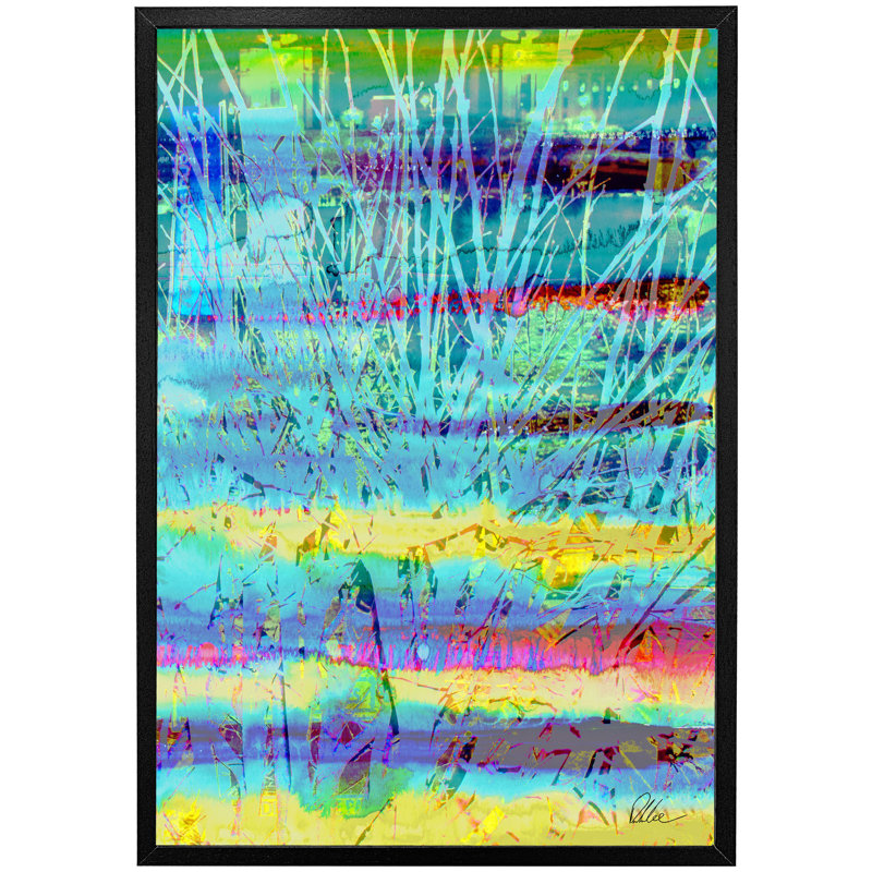 Single Picture Frame Print, Black, 76cm H x 114cm W x 4cm D