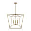 Lustre géométrique à 6 lumières Thea-334709366