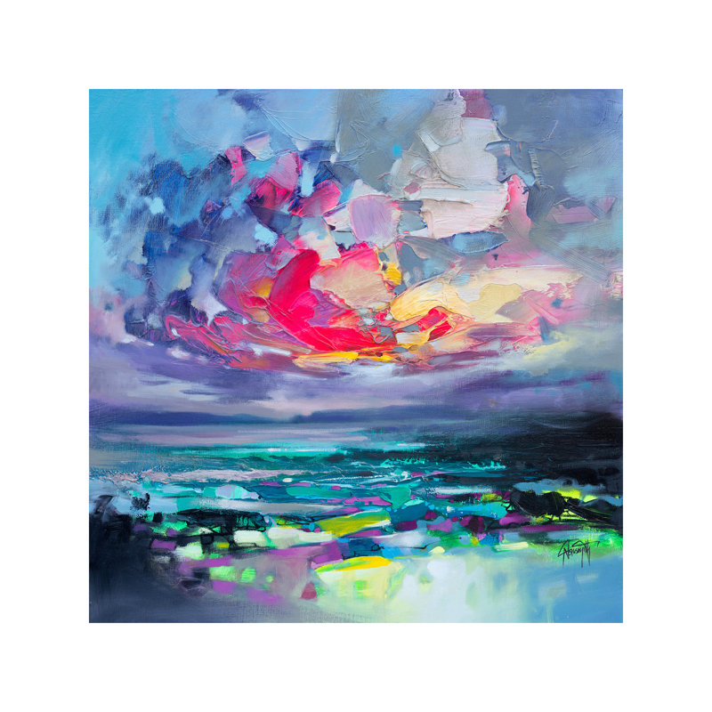 Elements I by Scott Naismith - Wrapped Canvas Painting, 45.72 cm H x 45.72 cm W x 1.91 cm D