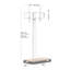 Height Adjustable Swivel TV Stand on Wheels, TV Stand for Apartments and Offices
