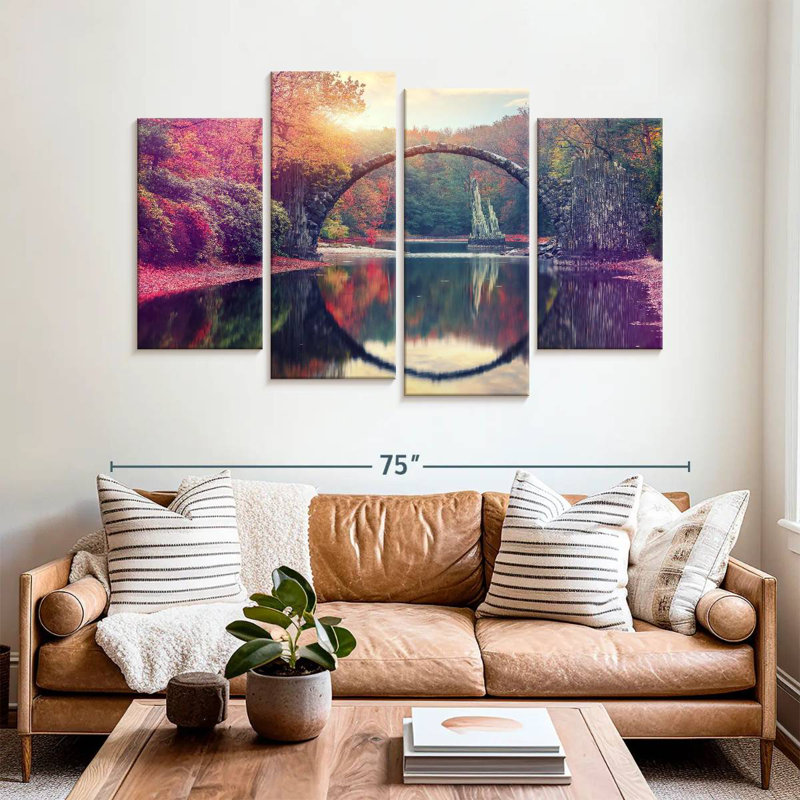 Lilie Sunset At Devil's Bridge, 42" H x 68" W