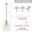 Luminaire suspendu 1 lumière transparent-1403868258