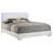 High Gloss Wood LED Panel Bed-930238246