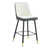 White/Grey Seat/Black/Gold Frame
