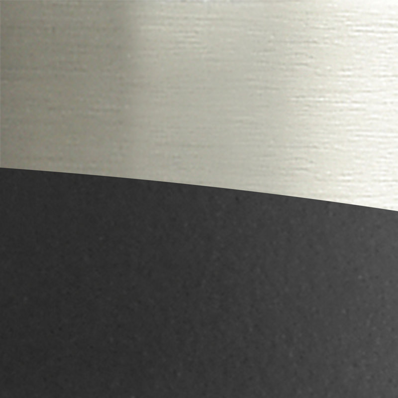 Yeager - 1 lumière - 5 pouces - Nickel satiné noir - Plafonnier encastré