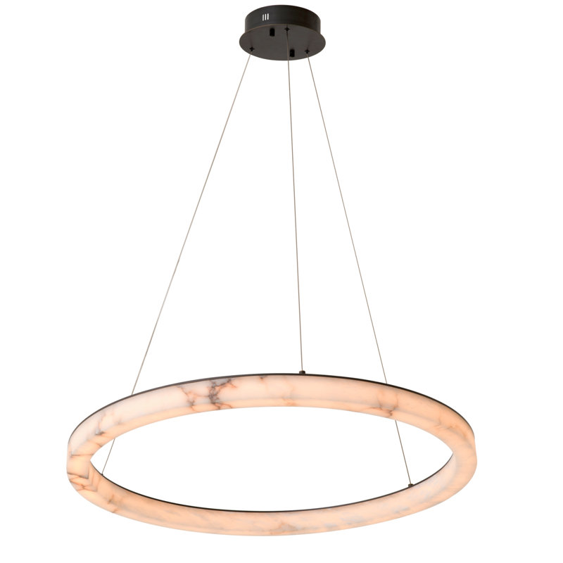 Gallen LED Round / Oval Chandelier, 2.17" H x 39.37" W x 39.37" D