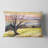 Tree Without Leaves at Sunset - Forest Printed Throw Pillow-29855071-89814702