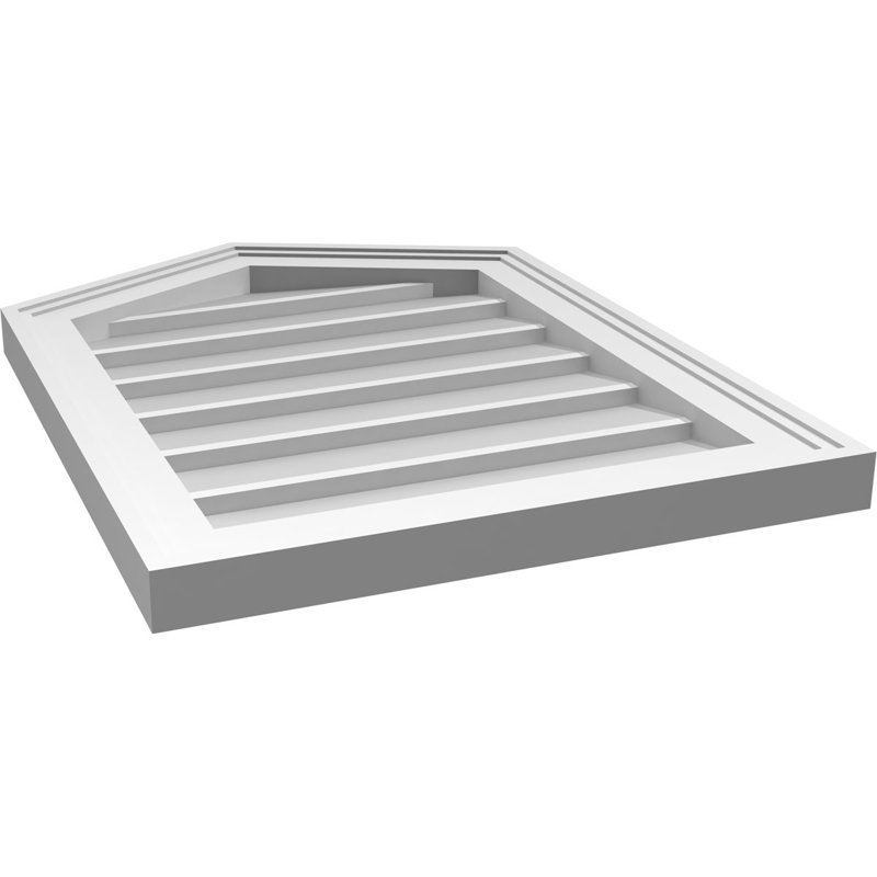 Ventilateur à pignon en uréthane non-fonctionnel Signature, H 24 po x l 18 po x P 1,5 po