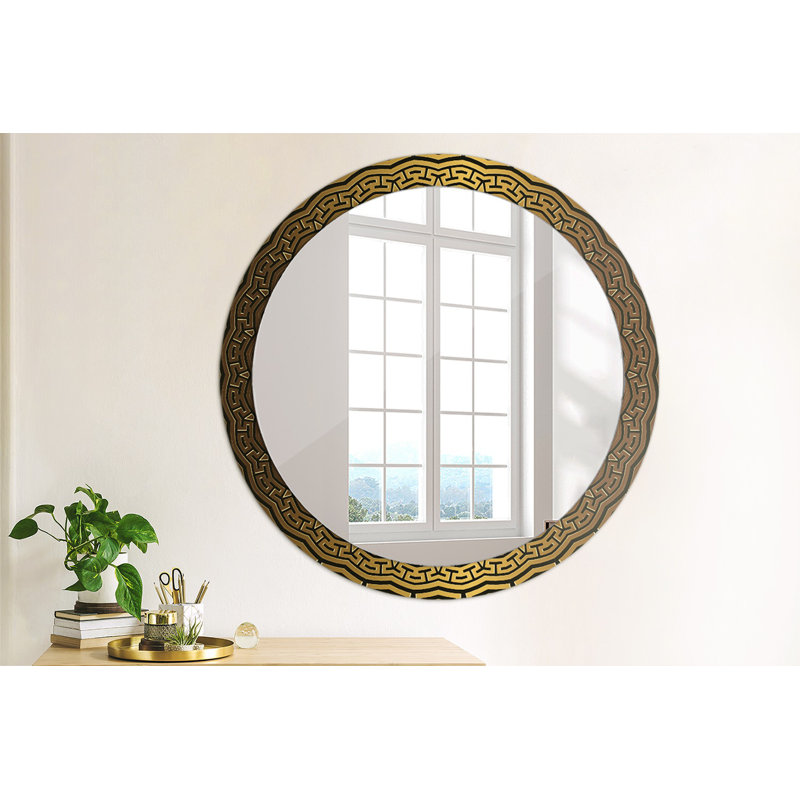 Huldar Glass Flat Wall Mirror
