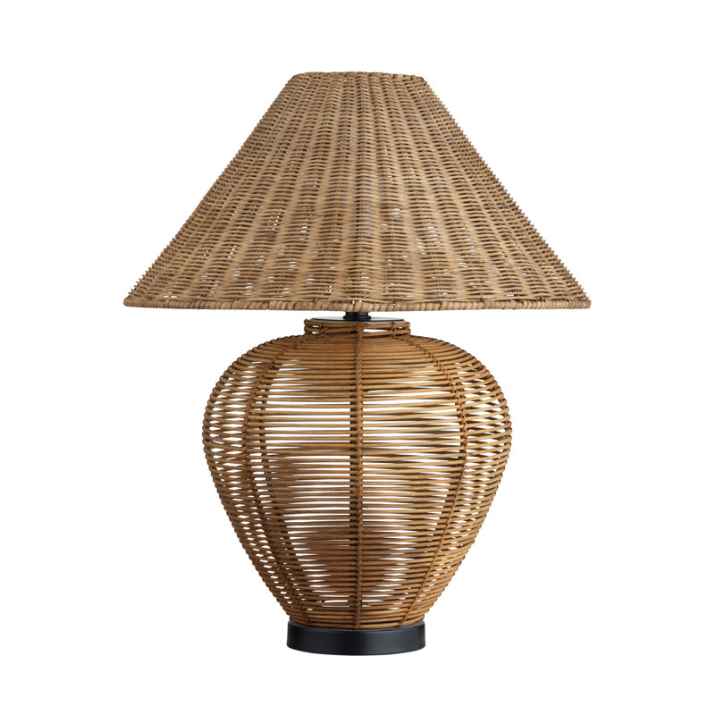 Rattan Table Lamp