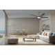 60" Raptor 5 - Blade LED Standard Ceiling Fan with Remote Control and Light Kit Included