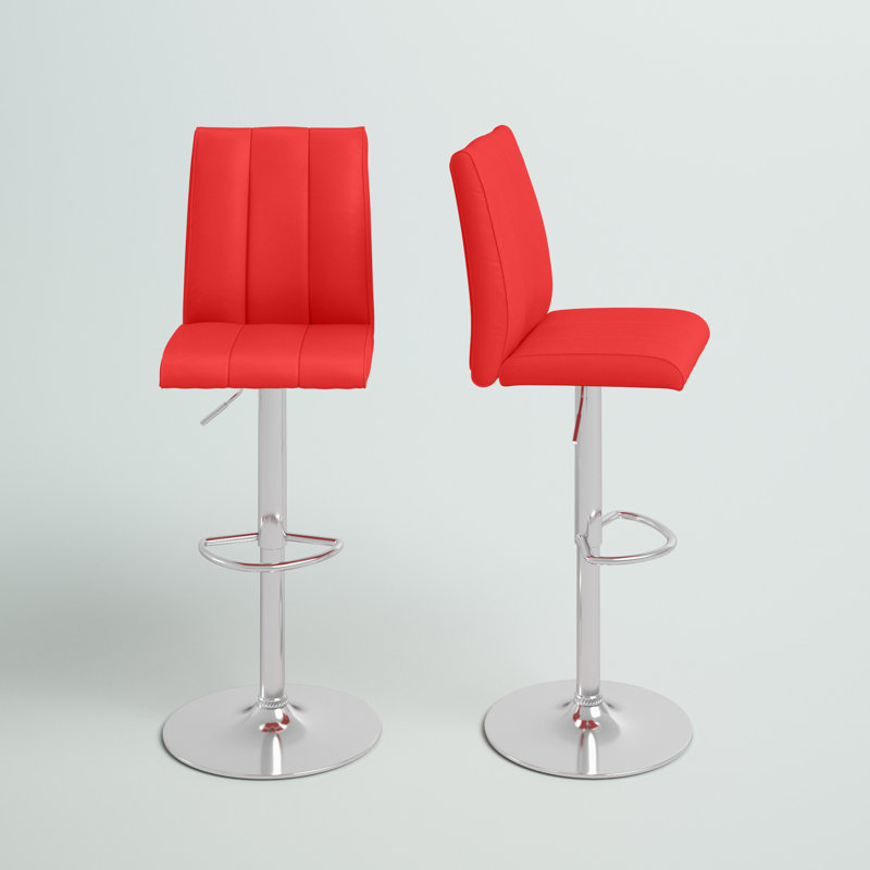 Tabouret de bar Chicopee, Rouge