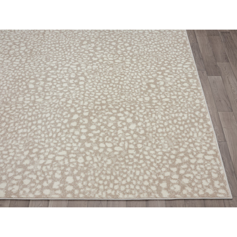 Abstract Indoor Rug, Rectangle 4' x 6'