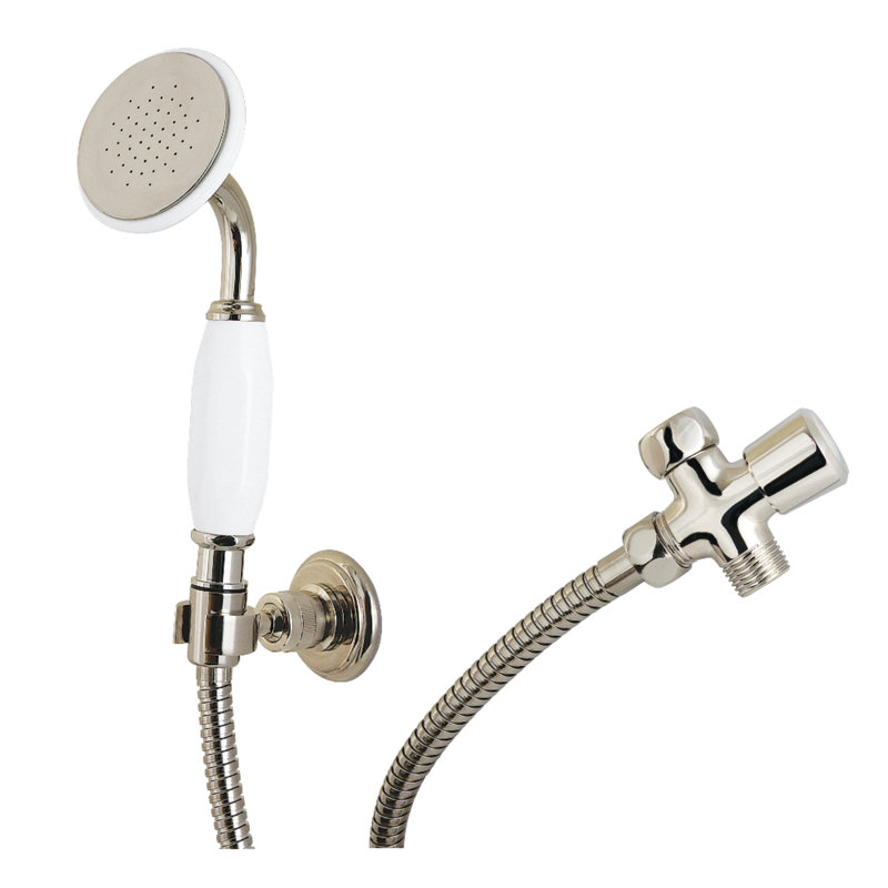 Kingston Brass Victorian Hand Shower Kit, Polished Nickel