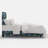Hampton Bed In Garden Party Blue-121671291-121390745
