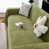 Chenille vert olive est en rupture de stock