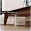 Base de lit plateforme moderne en bois de bambou avec support en lattes de bois-107285885