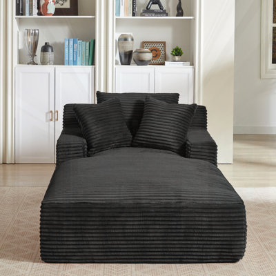 Chaise longue surdimensionnée pour l'intérieur,