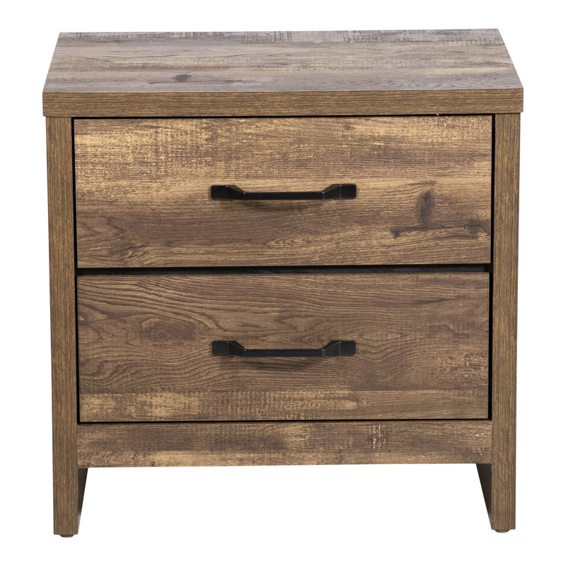 Table de chevet 2 tiroirs Jamael