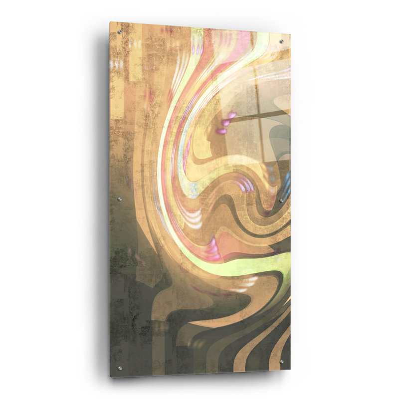 Sur impression plastique / acrylique, H 48 po x l 24 po x P 0,2 po