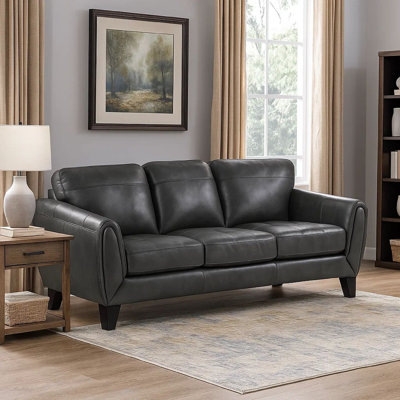 Yudai 83'' Faux Leather Sofa