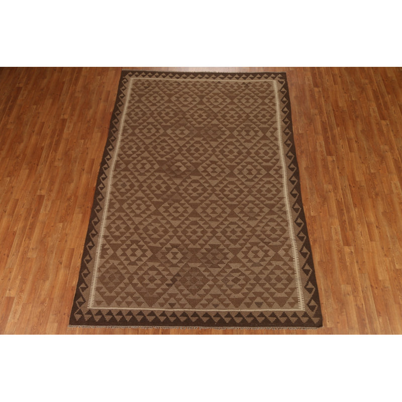 Tapis géométrique Kilim 7 x 10