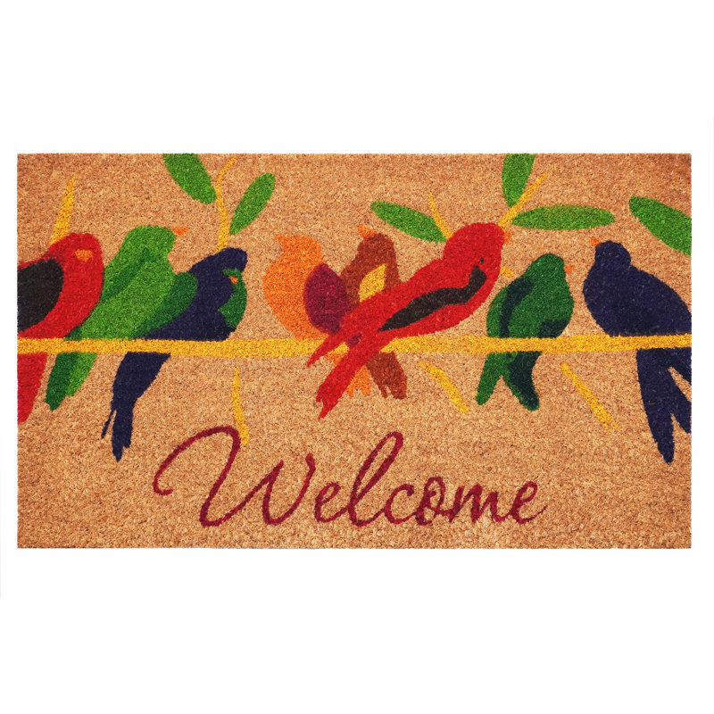 Tapis d'entrée antidérapant Arsenovic Welcome 29 po x 17 po