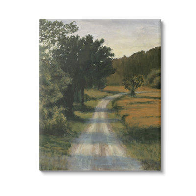 Conception d'art mural Shadowed Country Path par Michael Willett